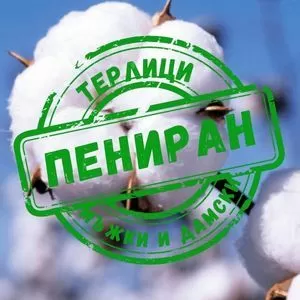 Едноцветни памучни терлици