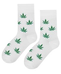 Чорапи "ВЕСЕЛАТА ТРЕВА" - в бяло