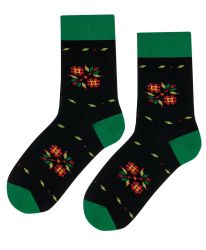 Чорапи с шевици в черно