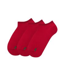 СЕТ 3 ЧИФТА еластични бамбукови терлици - ЧЕРВЕНИ