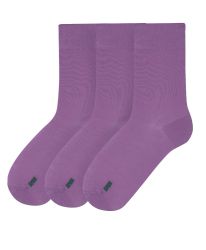 СЕТ 3 ЧИФТА бамбукови чорапи - ЛИЛАВИ