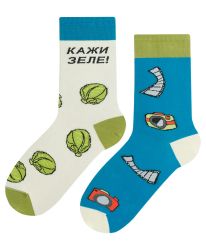 Фотографски Чорапи "Кажи Зеле" - Забавни и Удобни!