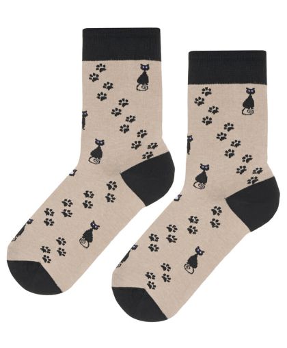 Вълшебни чорапи с омайни черни котки - 39-42