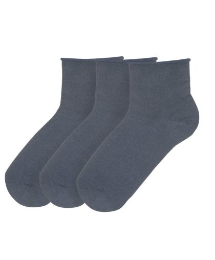 СЕТ 3 ЧИФТА чорапи БЕЗ ЛАСТИК - ДЖИНС