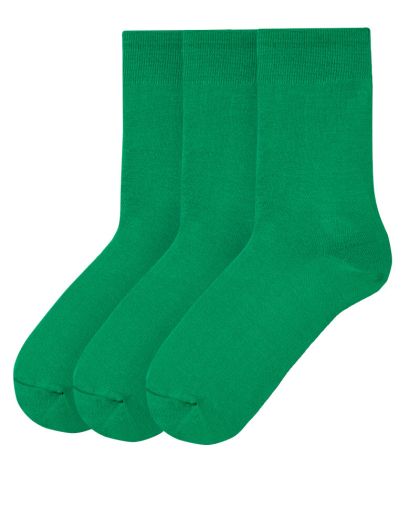 Комплект от 3 чифта*   Комплект Зелени Чорапи от Памук (3 чифта)