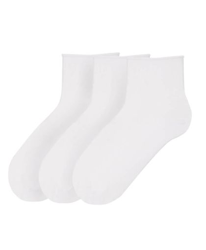 БЕЛИ Чорапи Без Ластик, 3 Чифта – Комфорт и Стил за Всеки Ден!