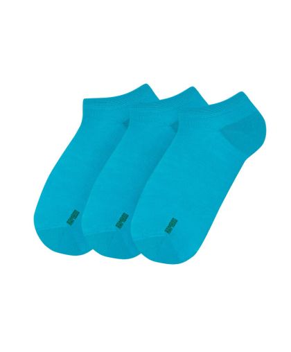 СЕТ 3 ЧИФТА еластични бамбукови терлици - СВЕТЛОСИНИ