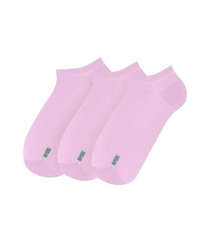 СЕТ 3 ЧИФТА еластични бамбукови терлици - СВЕТЛО ЛИЛАВИ