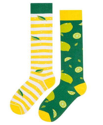 Чорапи до коляното СОЧНИ ЛИМОНИ