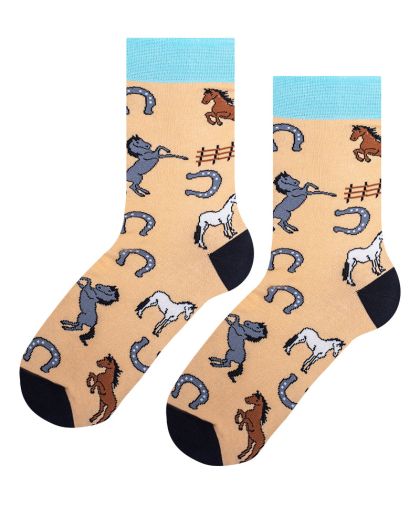 МУСТАНГ, КОБИЛА И КОНЧЕ детски чорапи