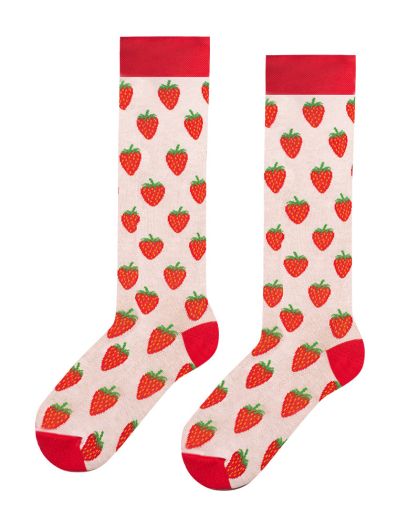 Детски 3/4 чорапи с вкусни ягодки
