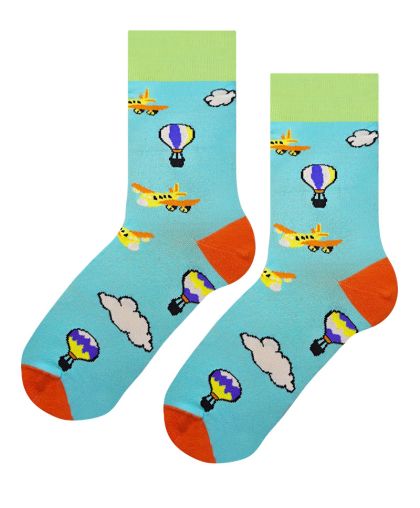 Детски чорапи БАЛОНИ И САМОЛЕТИ