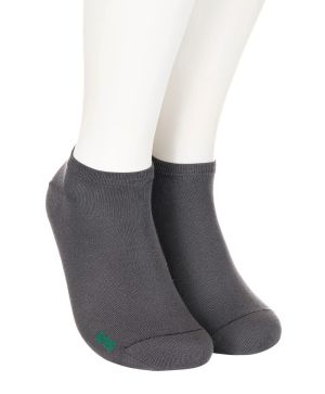 СЕТ 3 ЧИФТА еластични бамбукови терлици ГРАФИТ