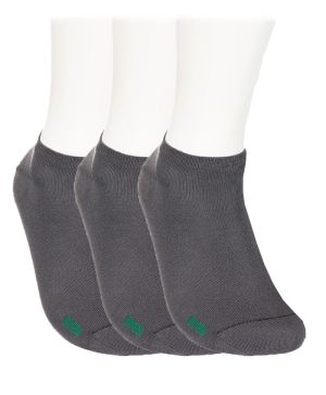 СЕТ 3 ЧИФТА еластични бамбукови терлици ГРАФИТ