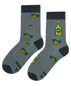 Забавни чорапи с послание "Обичам Блага Ракия" - Комплект чорапи с Ракия